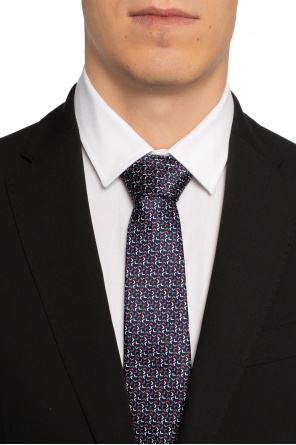 Embroidered silk tie, zdjęcie 2 Embroidered silk tie od Lanvin